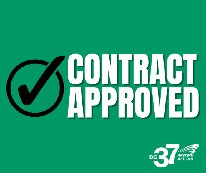 The Votes Are In: Contract Ratified!