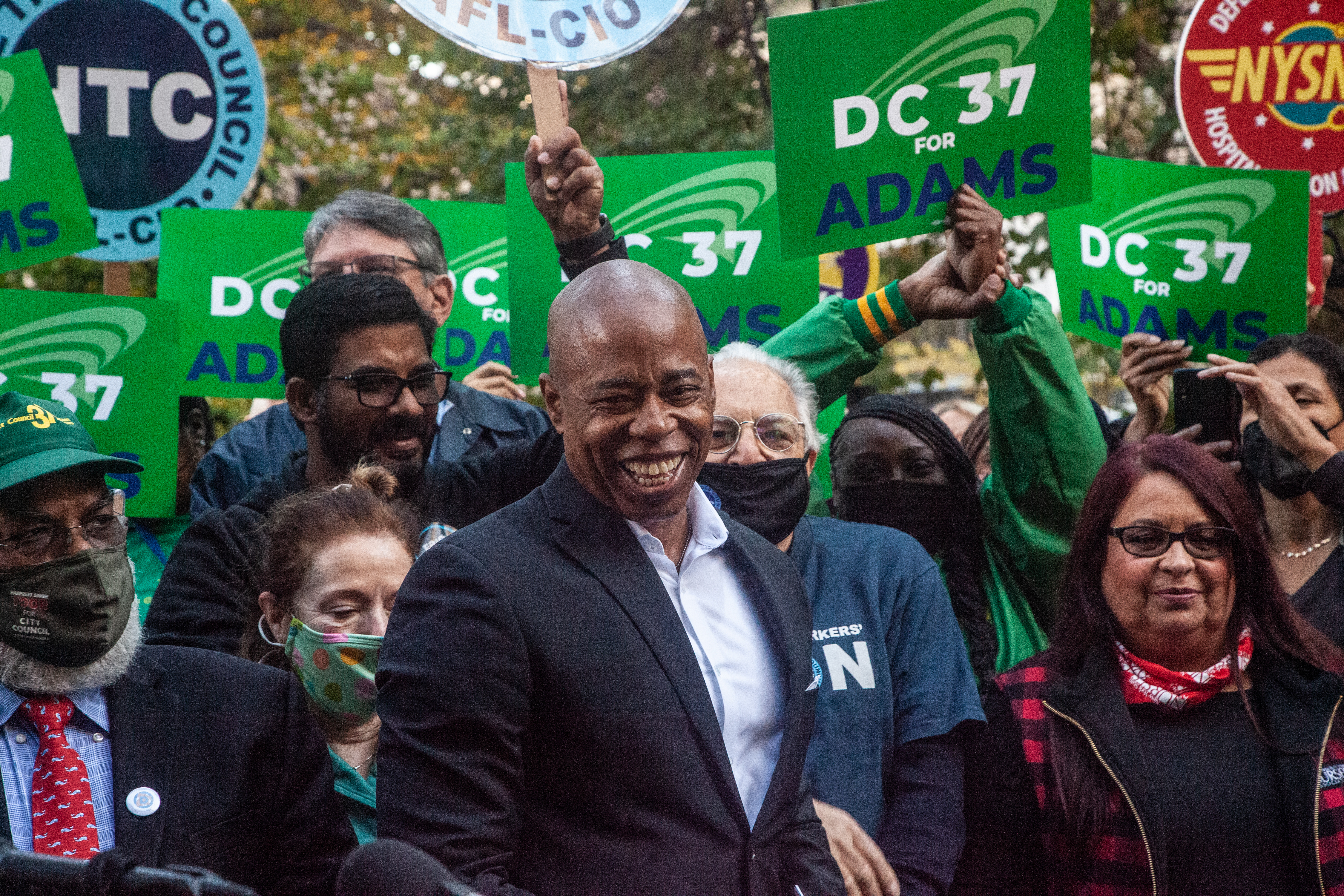 #LaborStrong2021: Union Support Key in Adams, Progressive Sweep in NYC Elections