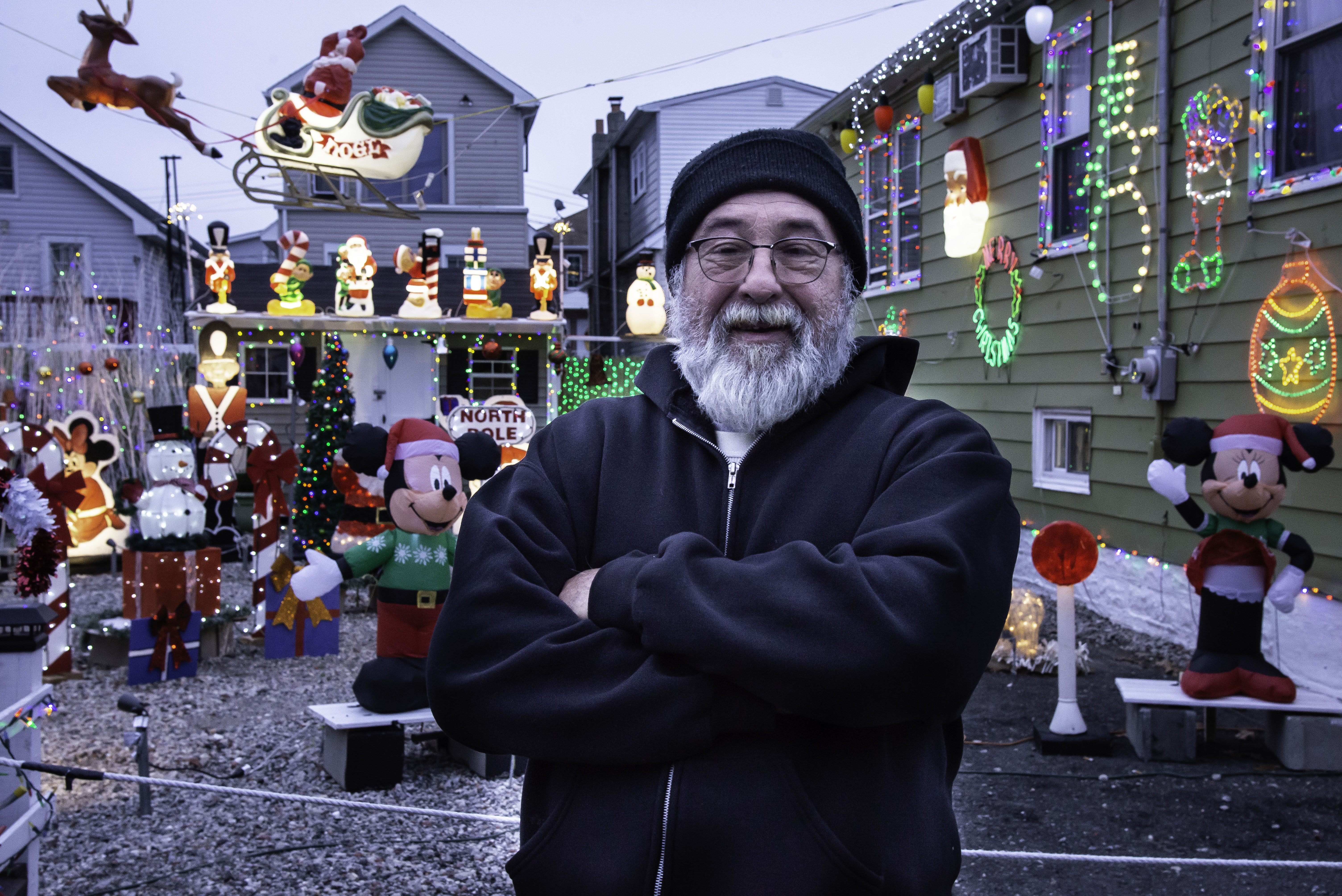 A Winter Wonderland in a Corner of Queens