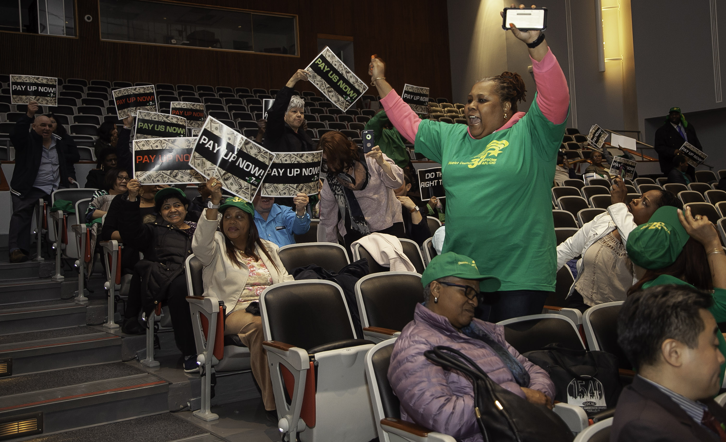 Union to CUNY: Do the Right Thing, Pay Workers Now!