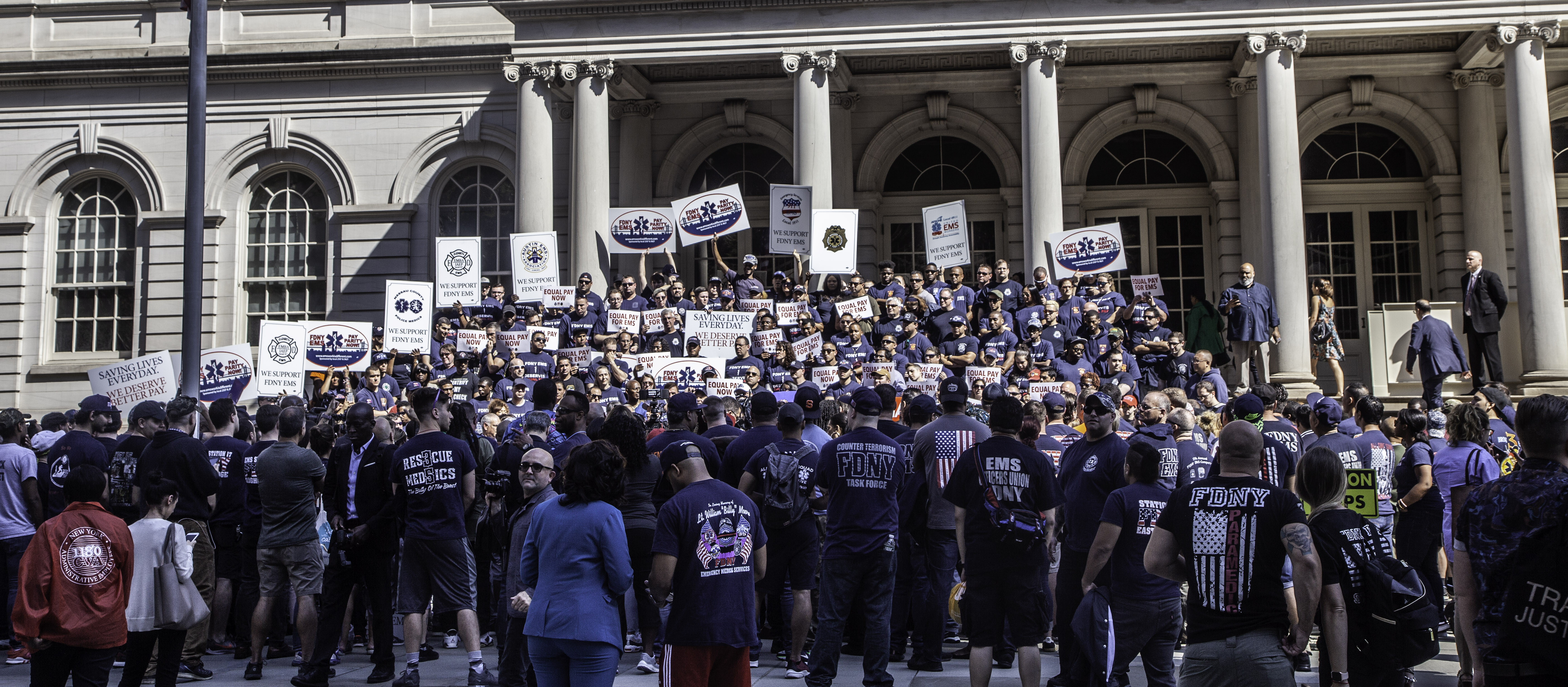 EMS Workers Demand Fairness and Equality