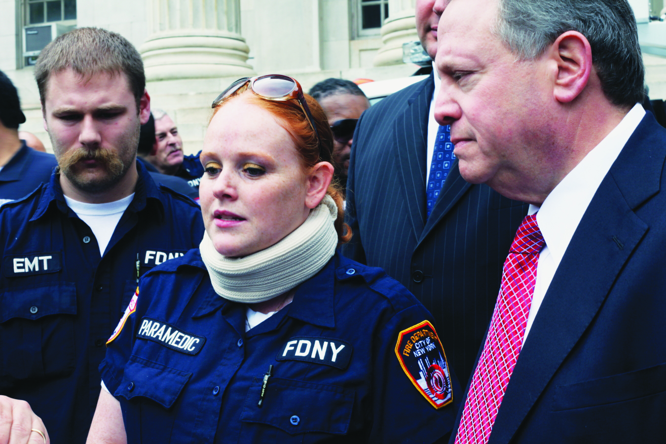 First responders get support