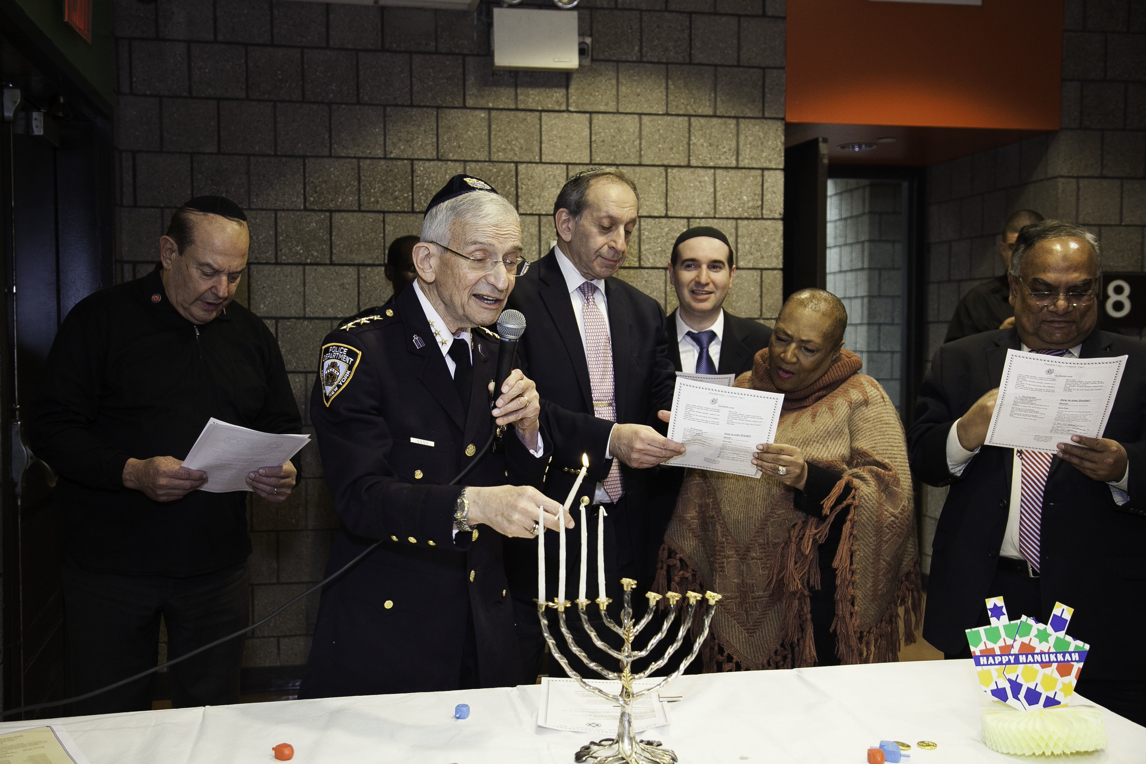 DC 37 Celebrates Chanukah at Union Headquarters