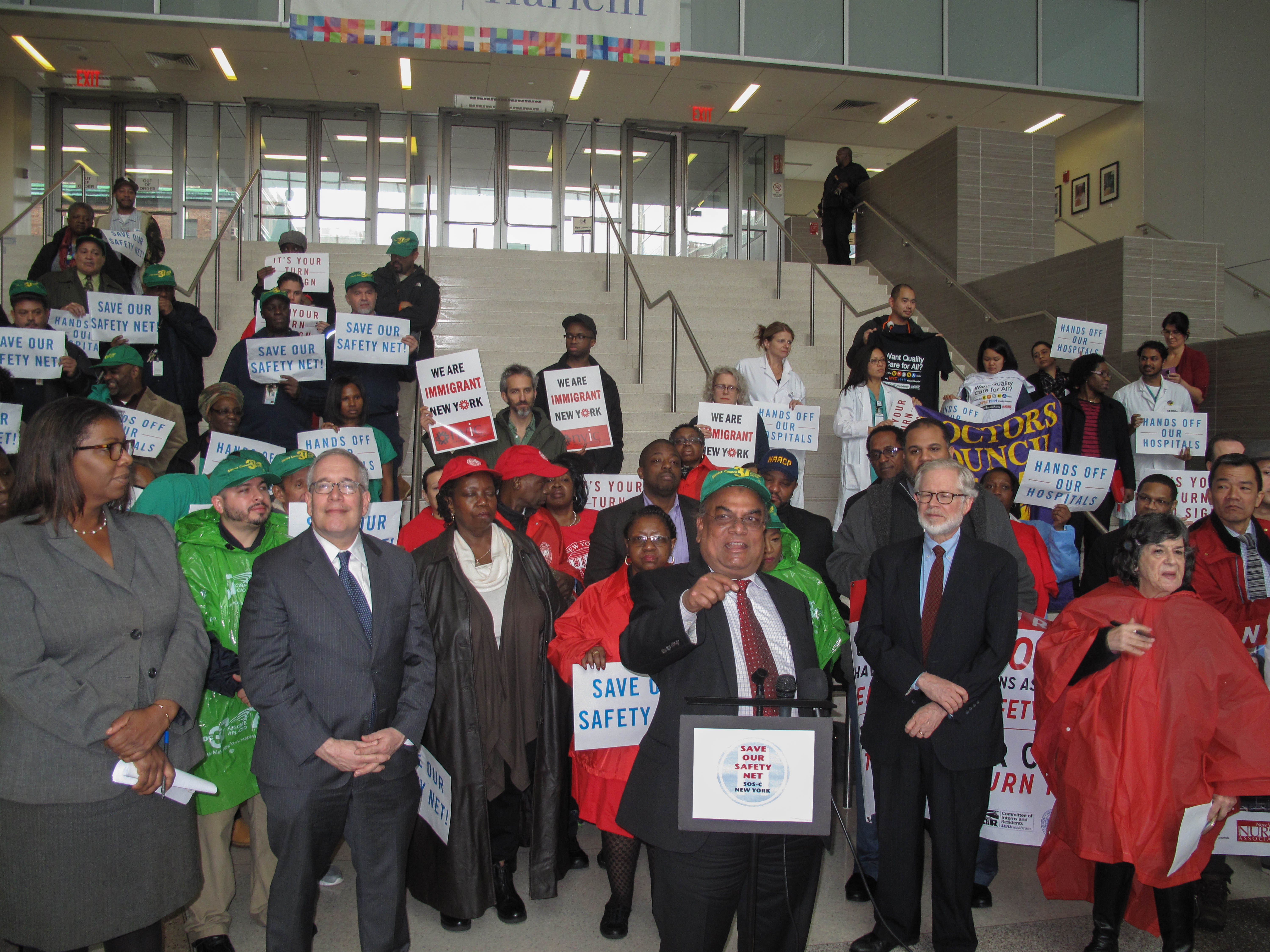 Community Leaders Call on Cuomo to Sign-Safety Net Bill