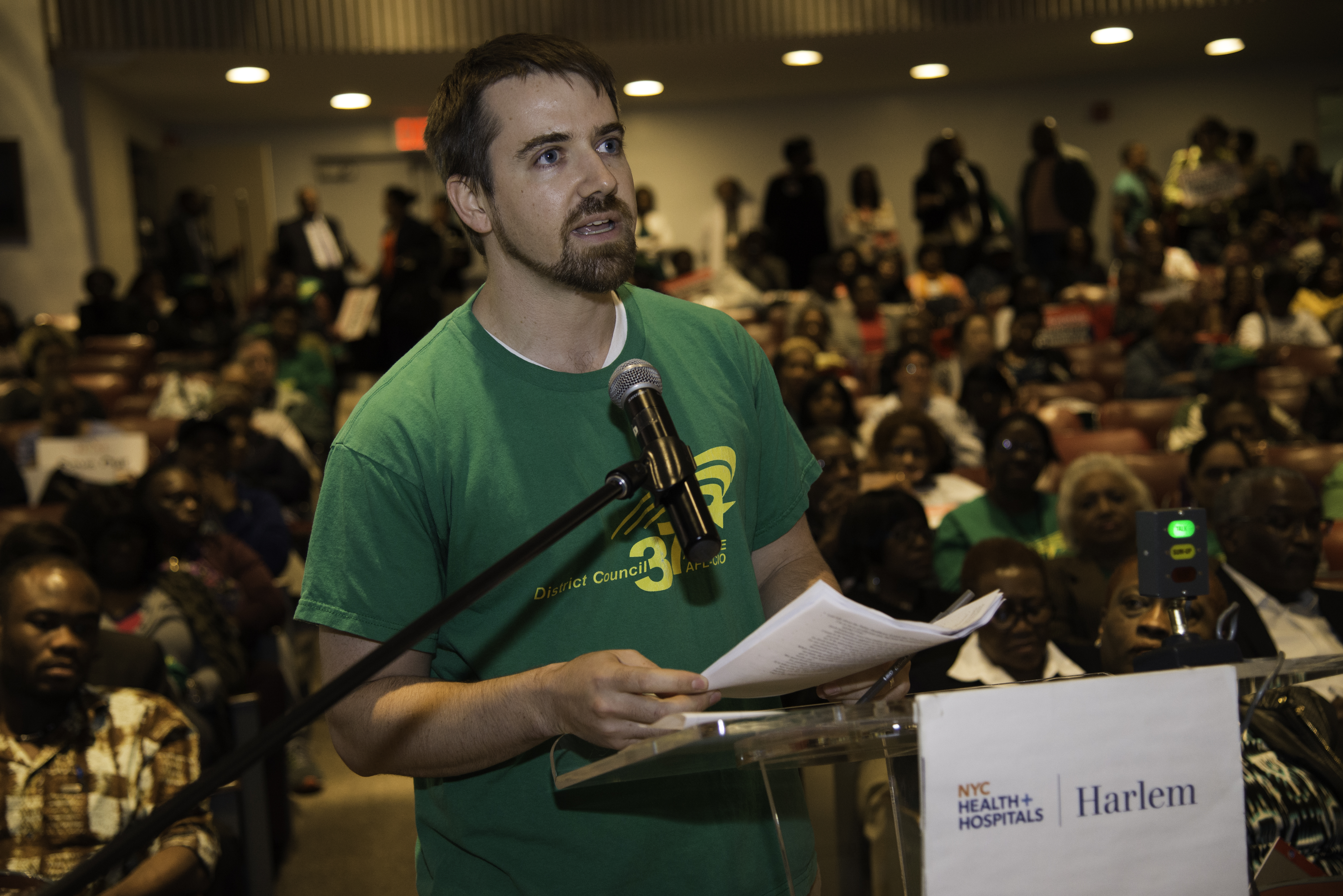 H&amp;H anule meeting at Harlem Hospital