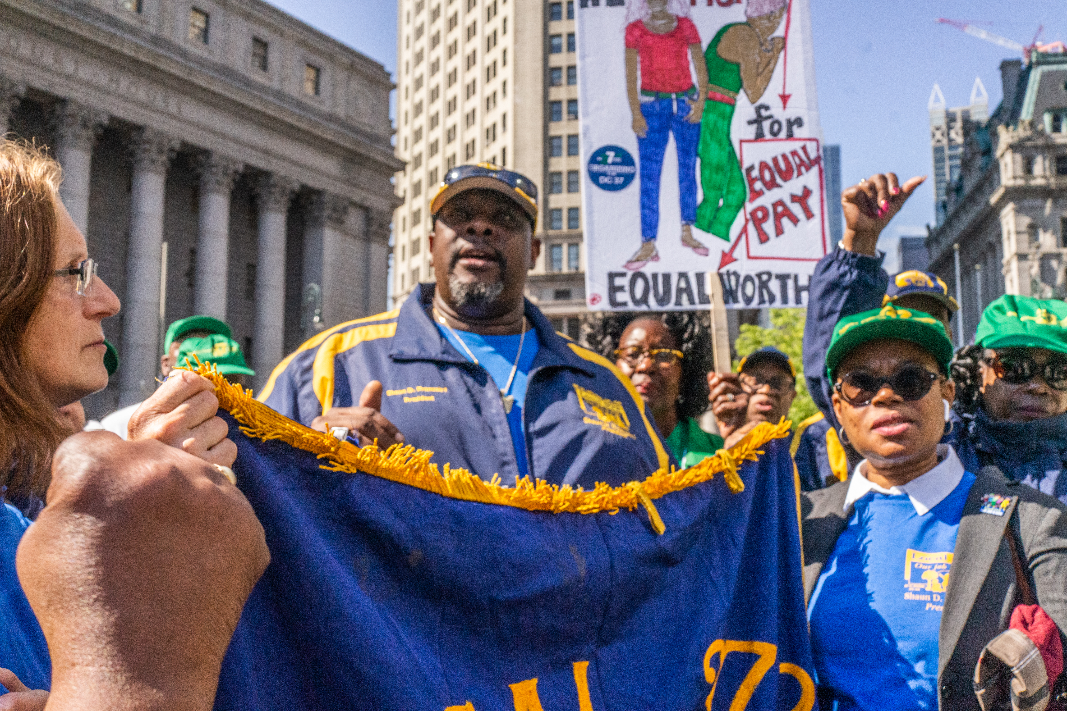 Equal Pay For Equal Work! Local 372 Goes to Court for School Crossing Guards