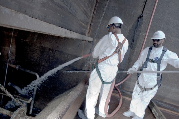 Local 1320 members, like these workers, above, keep the city's vast water system running. Critics say big bucks flowed to Veolia for services that could have easily been done by the city. Early on, Veolia interviewed Local 1320 members for cost savings ideas. “DEP could have just asked its employees outright how to better run operations,” said Steve Sykes, a DC 37 attorney. “It didn’t have to pay Veolia $4 million for information that’s right under its nose.”