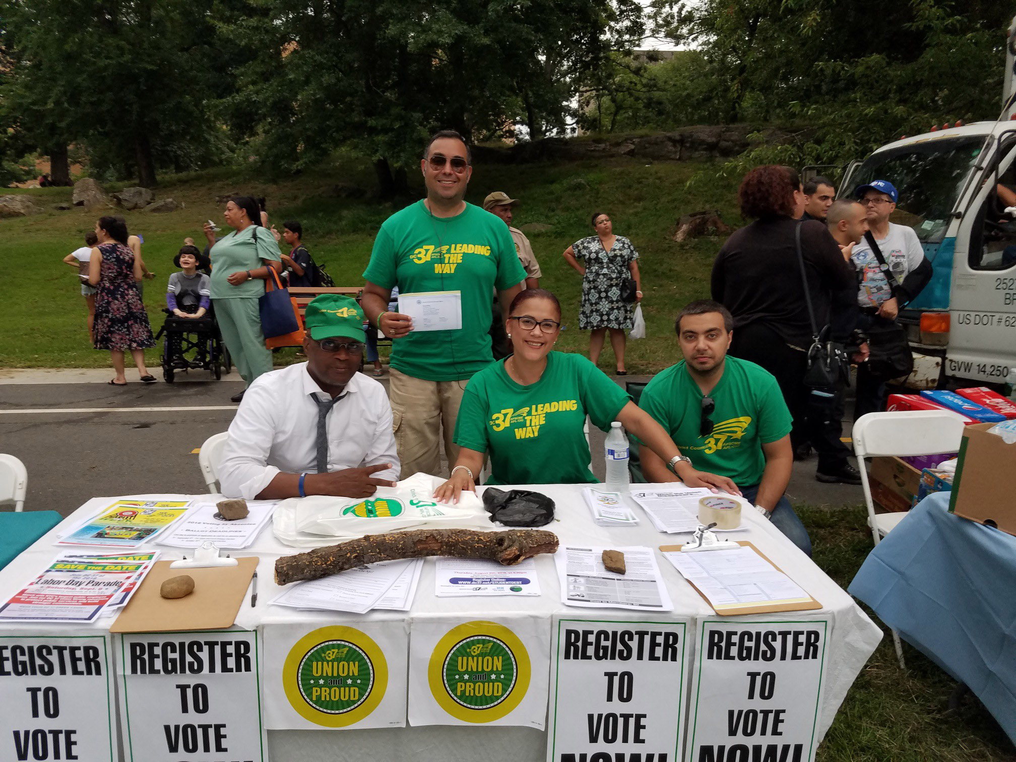 Members Participate in National Night Out Activities Around the City