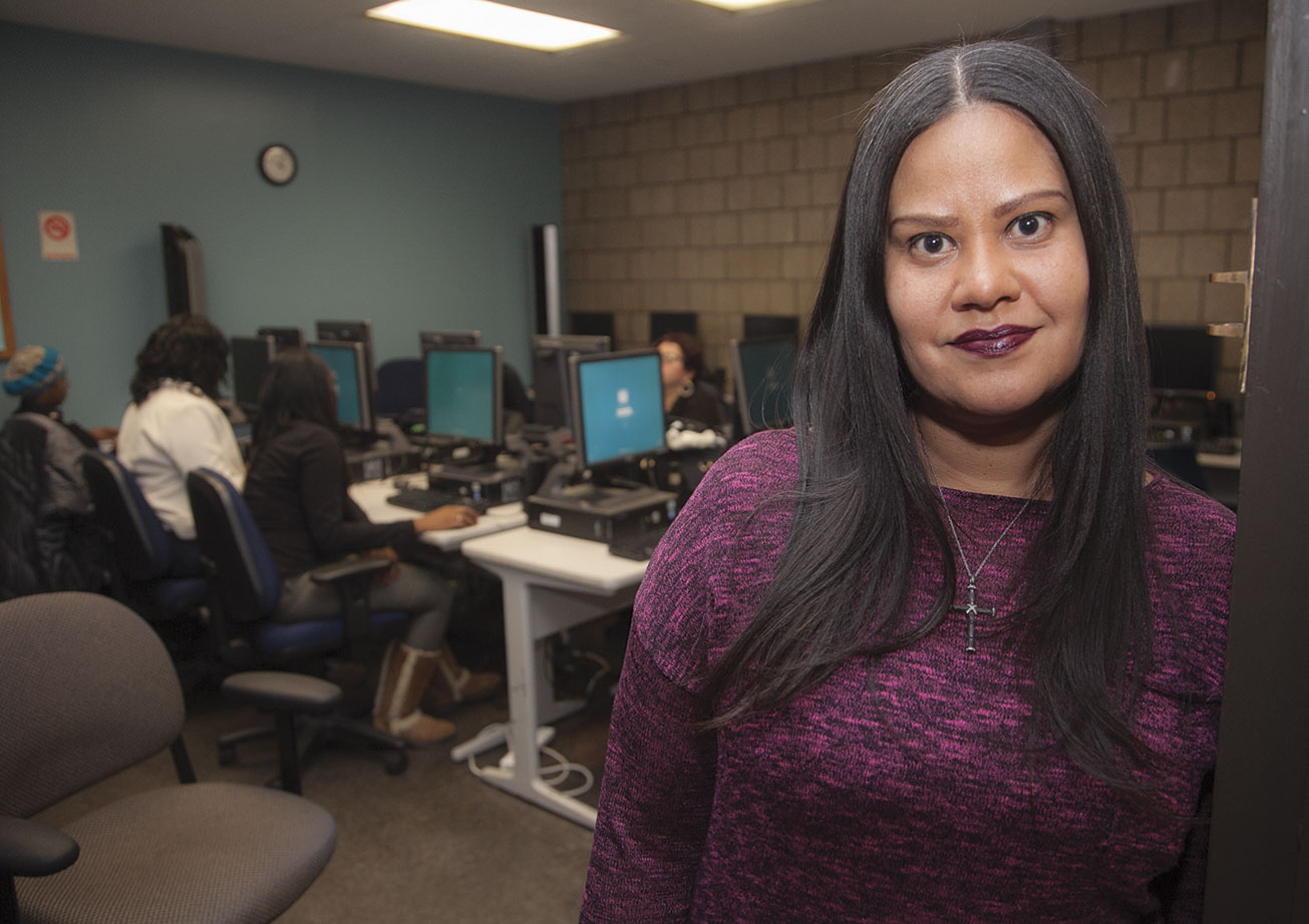 “I hear sad stories. I’m glad to  lend a hand.”