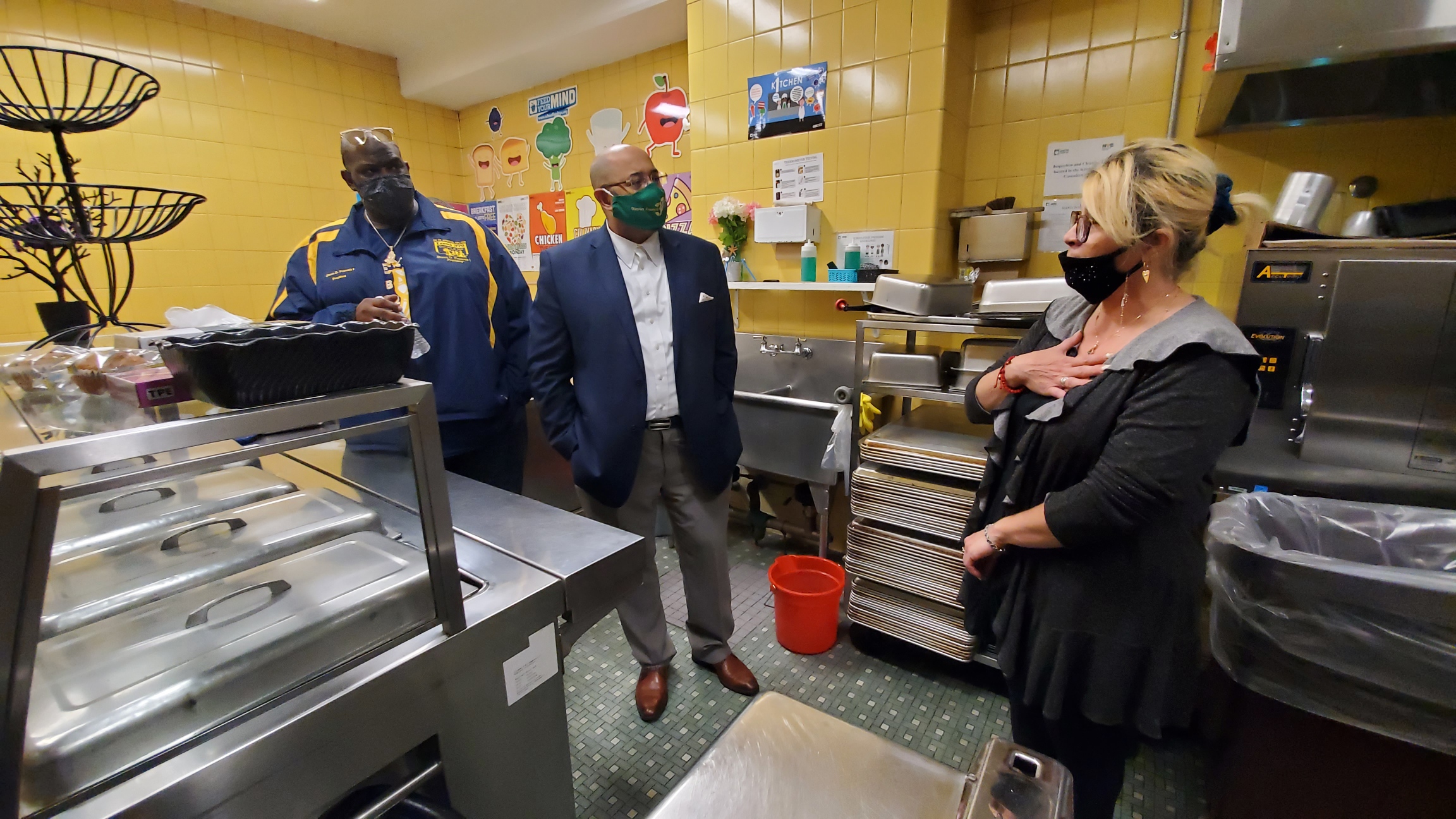 Union Leaders Press for DOE Kitchen Upgrades 